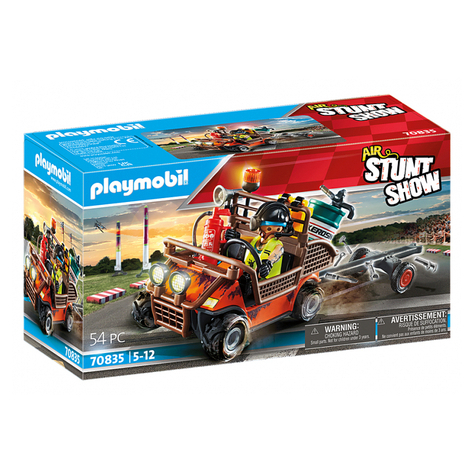 Playmobil Air Stuntshow - Serviciu Mobil De Reparații (70835)
