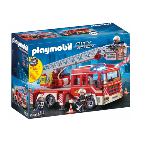 Playmobil City Action - Camion Cu Scară Pentru Pompieri (9463)