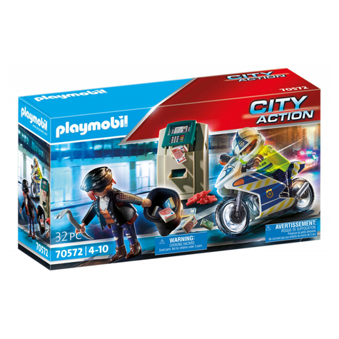 Playmobil City Action - Motocicleta Poliției (70572)
