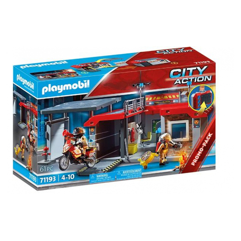 Playmobil City Action - Stație De Pompieri (71193)