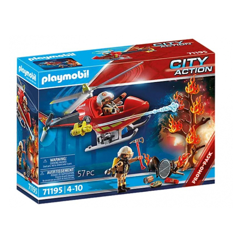 Playmobil City Action - Elicopterul Pompierilor (71195)
