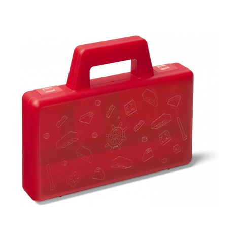 Lego Sorting Case Roșu (40870001)