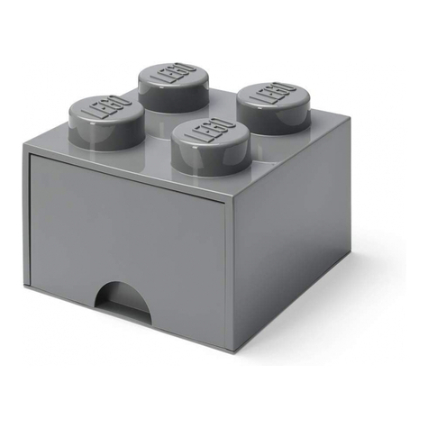 Lego Sertar Pentru Cărămizi De Depozitare 4 Dark Grey (40051754)