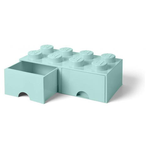 Lego Sertar Pentru Cărămizi De Depozitare 8 Aquablau (40061742)