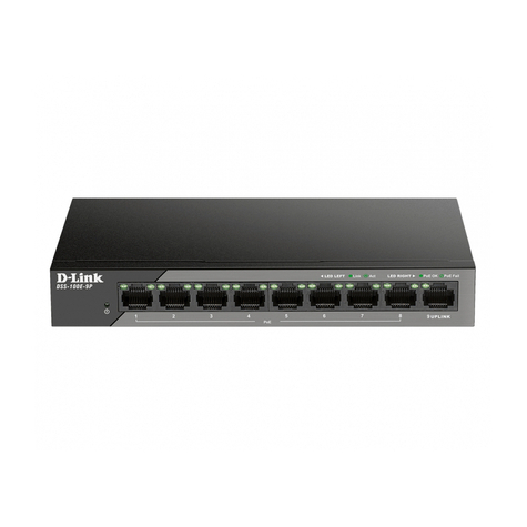 Comutator De Supraveghere D-Link Fast Ethernet Poe Negestionat Dss-100e-9p