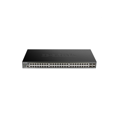 Comutator Inteligent Administrat D-Link Cu 52 De Porturi 10 Gigabit Dgs-1250-52x/E