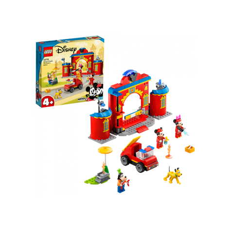 Lego Disney - Stația De Pompieri Și Mașina De Pompieri A Lui Mickey (10776)
