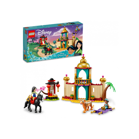 Lego Disney - Aventura Prințesei Jasmin Și A Lui Mulan (43208)