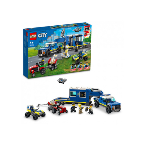 Lego City - Centrul Mobil De Operațiuni Al Poliției (60315)