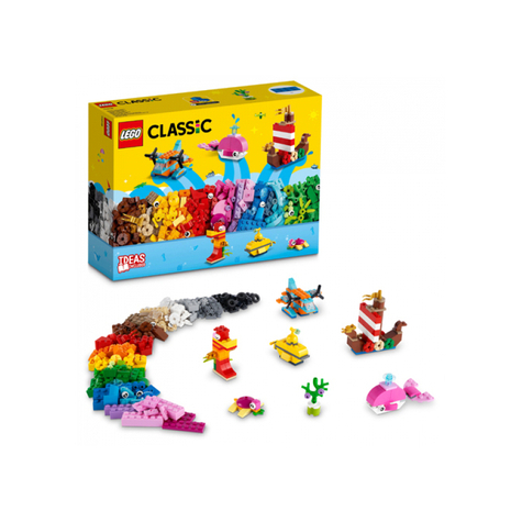 Lego Clasic - Spa Creativ La Mare 333 Piese (11018)