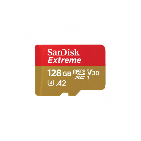 Card Sandisk Extreme Microsdxc De 128gb Sdsqxaa-128g-Gn6gn