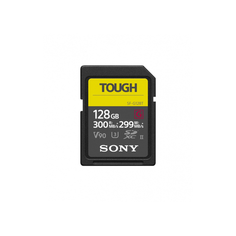 Sony Seria Sf-G Tough Sf-G 128t - Card De Memorie Flash Sfg1tg