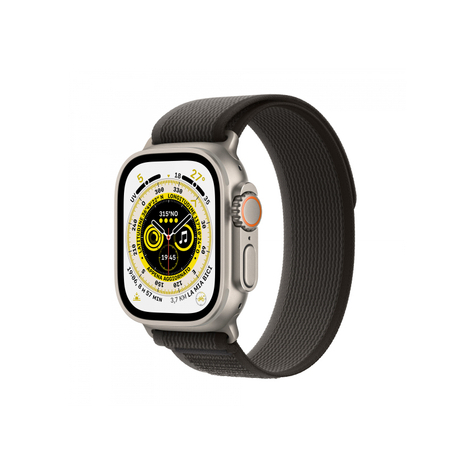 Apple Watch Ultra Gps+ Cellular 49mm Titanium Black/Gray Loop Mqfw3fd/A