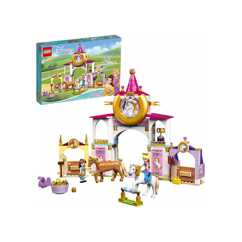 Lego Disney - Grajdurile Regale Ale Prințesei Belle Și Ale Lui Rapunzel (43195)