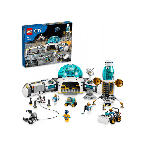 Lego City - Baza De Cercetare Lunară (60350)