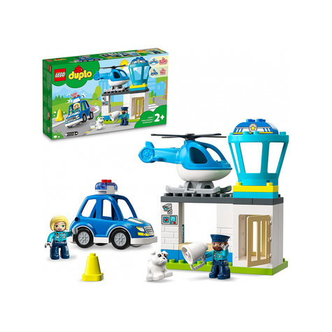 Lego Duplo - Secție De Poliție Cu Elicopter (10959)