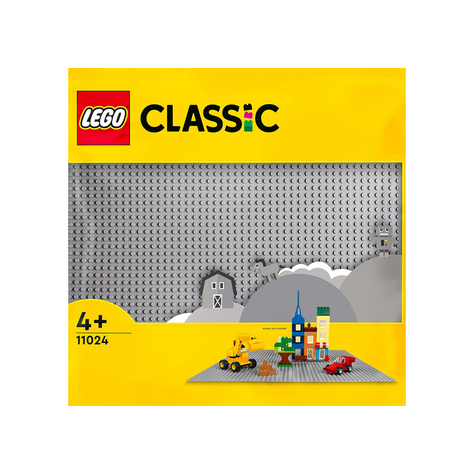 Lego Classic - Placă De Construcție Gri 48x48 (11024)