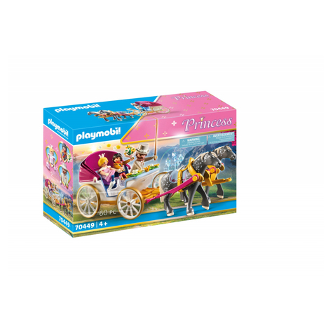Playmobil Princess Romantic Căruță Cu Cai (70449)