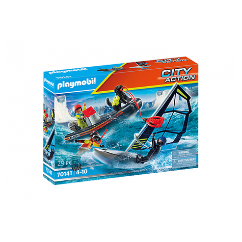 Playmobil City Action - Salvare Marinar Polar În Primejdie (70141)