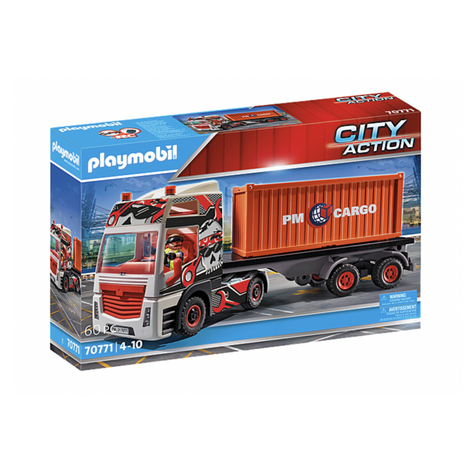 Playmobil City Action - Camion Cu Remorcă (70771)
