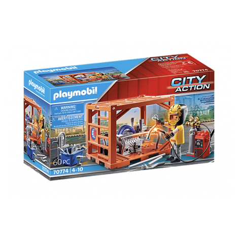 Playmobil City Action - Producție De Containere (70774)