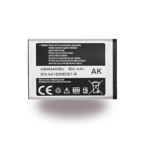 Baterie Samsung Li-Ion - C3520 - 800mah Bulk - Ab463446ba