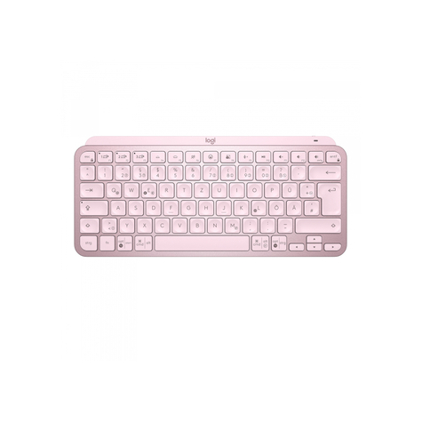 Logitechmx Keys Mini Tastatură Bluetooth Logitechmx Keys - Roz Retroiluminat - 920-010481