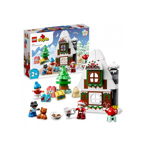 Lego Duplo - Casa De Turtă Dulce Cu Moș Crăciun (10976)