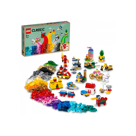 Lego Classic - 90 De Ani De Joacă Distractivă 1100 De Piese (11021)