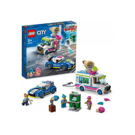 Lego City - Urmărirea Camionului De Gheață (60314)