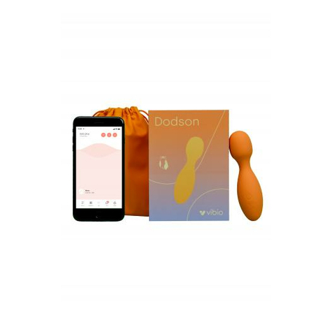 Vibratoare Speciale Vibio - Dodson Mini Wand Vibrator - Orange