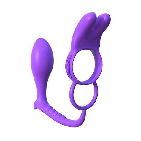 Inele De Penis : Fund Gazm Vibrator Iepure Violet