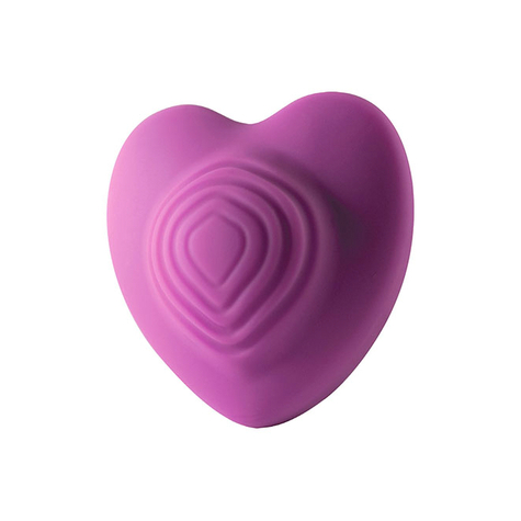 Vibrator : Heart Throp 10 Speed Purple Rocks Off 811041012637