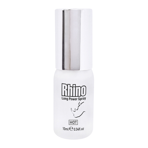 Creams Gels Lotions Spray Puissance : Hot Rhino Long Power Spray 10ml