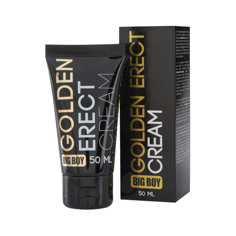 Creme Geluri Loțiuni Spray Erecție : Big Boy Golden Erect Cream 50 Ml