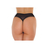 Women's Brief : Crotchless Sheer Black G-String