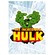 Tatuaj De Perete  Hulk Comic Classic  Dimensiune 50 X 70 Cm
